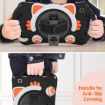 Samsung Galaxy Tab A7 10.4 2020 Cat King Kids Shockproof Case Black Orange - 6