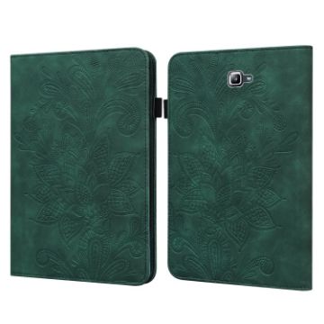 Samsung Galaxy Tab A A6 10.1" 2016 Green Lace Flip Leather Case - 1