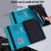 Samsung Galaxy Tab S2 9.7 T810/T815 Lace Flower Flip Leather Case Blue - 4