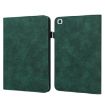 Samsung Galaxy Tab A7 10.4 2020 Lace Flower Flip Leather Case Green - 1