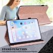 Rose Gold Lace Flower Leather Case for Samsung Galaxy Tab A7 10.4 2020 - 5