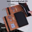 Samsung Galaxy Tab A 8.0 2019 T290 Lace Flower Flip Leather Case Brown - 4