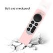 Silicone Case Cover with Rope for Apple TV 4K 4th Siri Remote (White) - 7