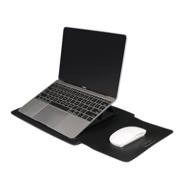 PU06 3 in 1 Multifunctional Laptop Bag, 13.3" Black - 1