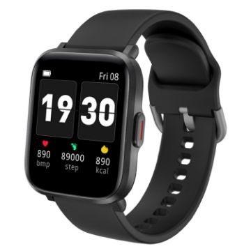 CS201C 1.3" IPS Smart Watch, 5ATM Waterproof, Sleep & Heart Rate Monitor - 1
