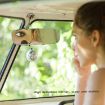 Curved Frameless Rearview Mirror 300mm 3R-339 White Car Retrofit - 6