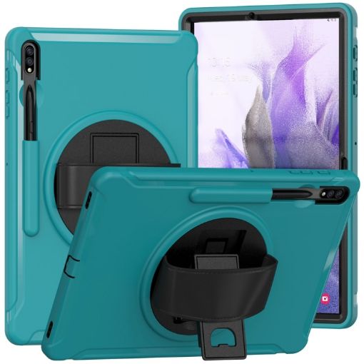 Samsung Galaxy Tab S7 FE 12.4" T730 360 Rotation Cover Light Blue - 1