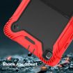 Shockproof Case with Holder for Samsung Galaxy Tab A 8.0 2019 - Red/Black - 7