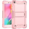 Samsung Galaxy Tab A 8.0 2019 Shockproof Case with Holder - Rose Gold - 2
