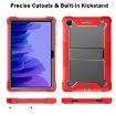Shockproof Case with Holder for Samsung Galaxy Tab A7 10.4 (2020) - Red/Black - 9