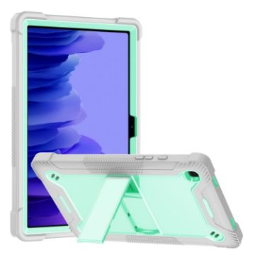 Shockproof Case for Samsung Galaxy Tab A7 10.4 (2020) with Holder - Gray/Green - 1