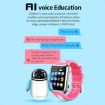 W5 1.54" Dual Camera Smartwatch, SIM/GPS/Temp, 1GB+16GB Silver Pink - 4