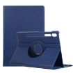 Samsung Galaxy Tab S7 FE T730 Blue Litchi Texture 360 Leather Case - 1