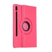 Samsung Galaxy Tab S7 FE T730 Rose Red 360 Rotating Leather Case - 3
