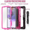 Samsung Galaxy Tab S7 FE 12.4" 2021 Shockproof Case with Holder & Straps - 4