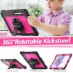 Samsung Galaxy Tab S7 FE 12.4" 2021 Shockproof Case with Holder & Straps - 5