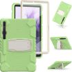 Samsung Galaxy Tab S7+/S7 FE/S8+ 3-Layer Case with Holder - Matcha Green - 3