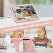Samsung Galaxy Tab S7+/S7 FE/S8+ 3-Layer Case with Holder - Pink - 7