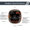 Fast Charging Car Bluetooth MP3 Player FM Transmitter with QC3.0 & Lights - 9