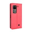 Ulefone Armor 11/11T 5G Red Leather Flip Case with Card Slots & Holder - 3
