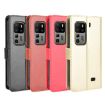 Ulefone Armor 11/11T 5G Red Leather Flip Case with Card Slots & Lanyard - 7