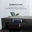ORICO AT2U3-7AB-GY-BP 7-Port USB HUB with Switches, Aluminum, UK Plug - 7