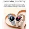 ZX10 Women's Smart Watch, 1.09" HD, IP68, Sleep & Heart Rate Monitor, Silver - 3