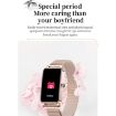 ZX19 Women's Smart Watch: 1.45" HD, IP68, Sleep & Health Monitor, Silver - 5