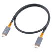 100W USB-C to USB-C 4K Audio Video Cable, Thunderbolt 3, 0.6m Length - 2