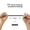100W USB-C to USB-C 4K Audio Video Cable, Thunderbolt 3, 0.6m Length - 5