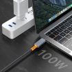 100W USB-C to USB-C 4K Audio Video Cable, Thunderbolt 3, 0.6m Length - 7