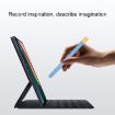 Xiaomi Inspired Stylus Pen Case - Blue Yellow Contrast Color Cover - 7