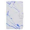 Galaxy Tab A 7.0 (2016) T280 White Marble Flip Case with Holder & Card Slot - 2