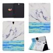 Galaxy Tab S3 9.7 T820 Leather Case with Holder & Card Slot (Ocean) - 1