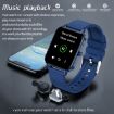 MX7 Smart Watch - 1.69" IPS, IP68 Waterproof, Sleep & Heart Rate Monitor - 4