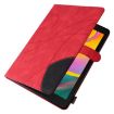 Samsung Galaxy Tab A 8.0 (2019) T295 Red PU Leather Case with Holder - 4