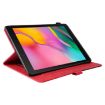 Samsung Galaxy Tab A 8.0 (2019) T295 Red PU Leather Case with Holder - 6