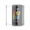 Fitbit Charge 5 TPU Electroplating Protective Case Cover - Transparent White - 1