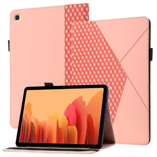 Samsung Galaxy Tab A7 10.4 2020 Leather Case with Card Slots, Rose Gold - 1