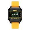 F8 0.96" TFT Waterproof Smart Watch - Sleep, Heart & BP Monitor (Yellow) - 2