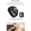 F8 0.96" TFT Waterproof Smart Watch - Sleep, Heart & BP Monitor (Yellow) - 3
