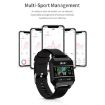 F8 0.96" TFT Waterproof Smart Watch - Sleep, Heart & BP Monitor (Yellow) - 5