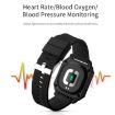 F8 0.96" TFT Waterproof Smart Watch - Sleep, Heart & BP Monitor (Yellow) - 6