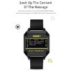 F8 0.96" TFT Waterproof Smart Watch - Sleep, Heart & BP Monitor (Yellow) - 7