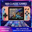 G3 Macaron 3.5" Screen Handheld Game Console - 800 Games, Green - 4