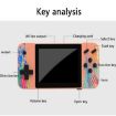 G3 Macaron 3.5" Screen Handheld Game Console - 800 Games, Green - 8