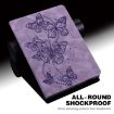 Samsung Galaxy Tab A7 10.4 (2020) Butterfly Leather Case - Purple - 6
