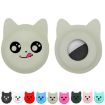 Cute Cartoon Pet Collar Tracker Case for AirTag - Fluorescent Blue - 3