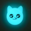 Fluorescent Blue Pet Collar Silicone Case for AirTag - Anti-lost Tracker - 2