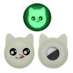 Fluorescent Green Pet Collar Silicone Case for AirTag - Anti-lost Tracker - 1